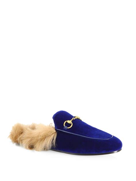 gucci mule sandal|gucci velvet mules with fur.